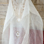 Nargis Handcrafted Pure Organza Silk Chikankari Kurta with Dupatta Set