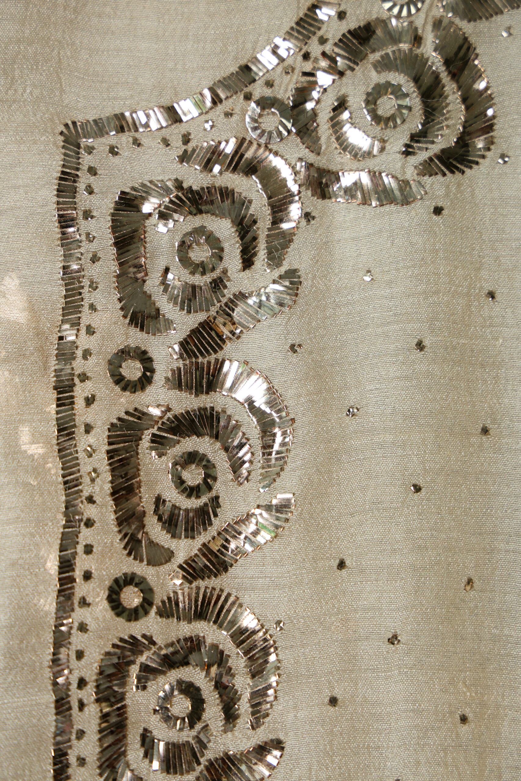 Sunehri Baat | Pure Muga Silk Mukaish Work Kurta Set - Image 4