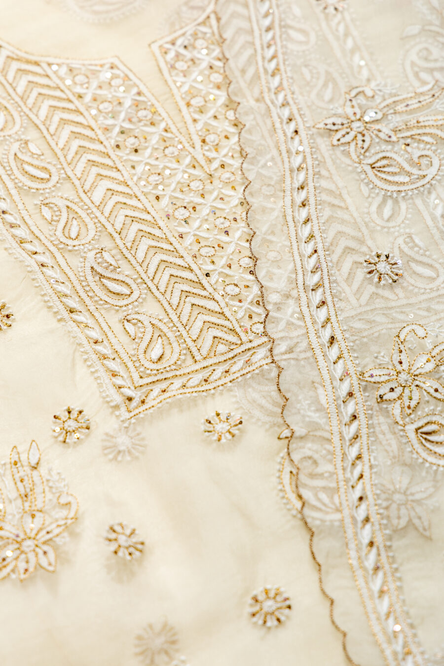 Unstitched Kurta with Dupatta Set