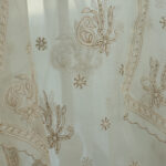 Ivory chikankari kurta set - Dupatta