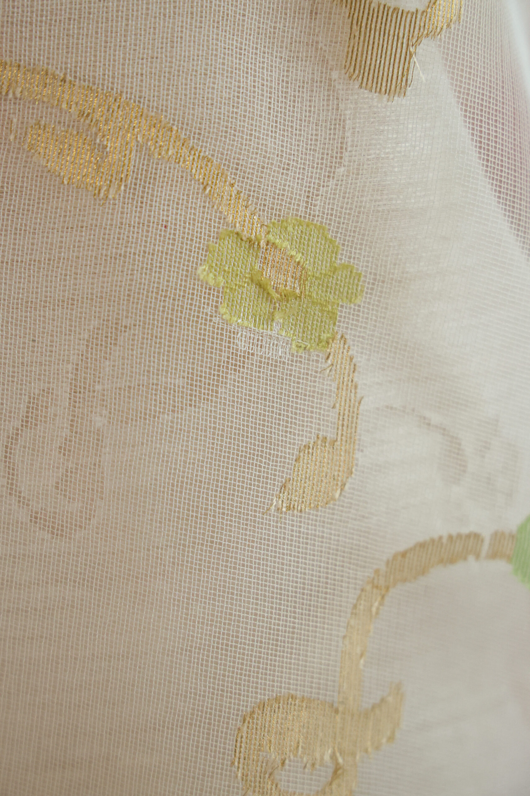 Swarnima – Ivory Banarasi Dupion Silk Suit with Jamdani Dupatta - Image 5
