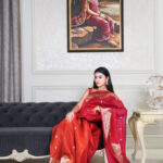 Red Handwoven Banarasi Saree