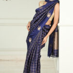 Blue Designer Banarasi Saree