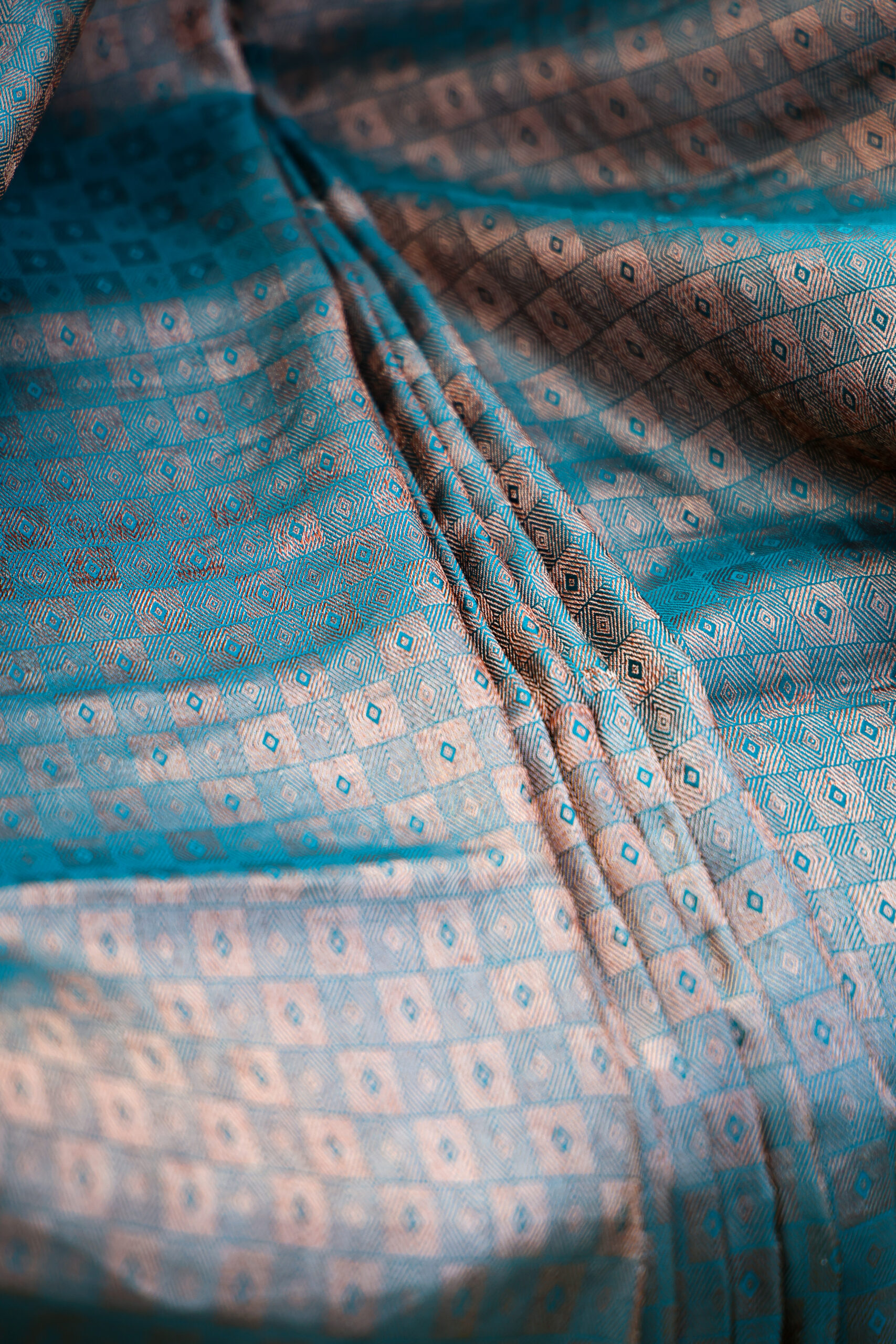 Aranya Noor - Green Brocade Katan silk Saree - Image 5