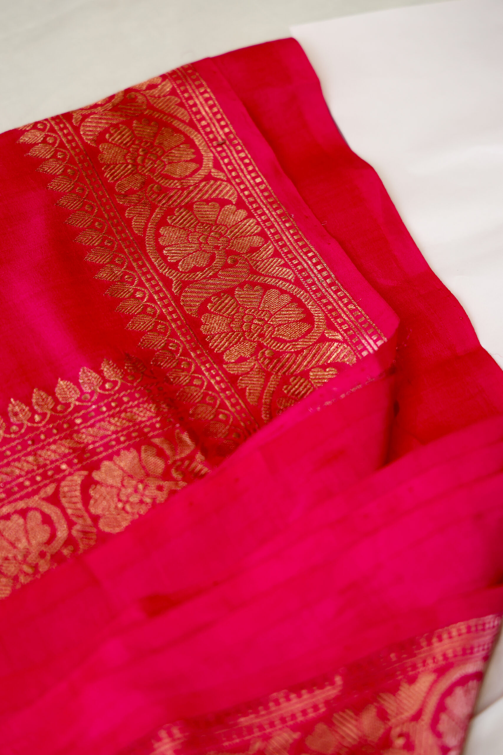 Raga Tarini - Chand Boota Katan Silk Saree - Image 2